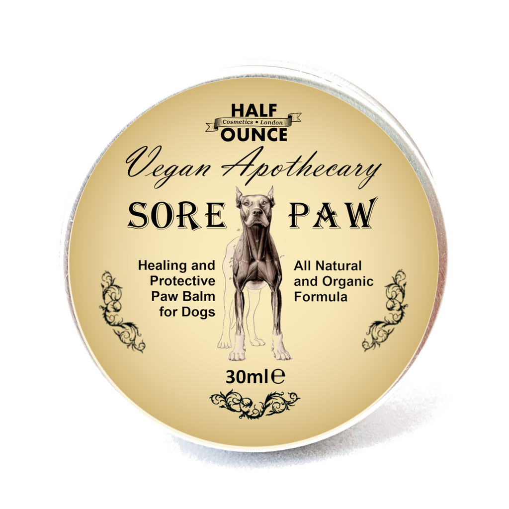 Sore Paw Balm Natural Vegan Paw Balm for cats and dogs