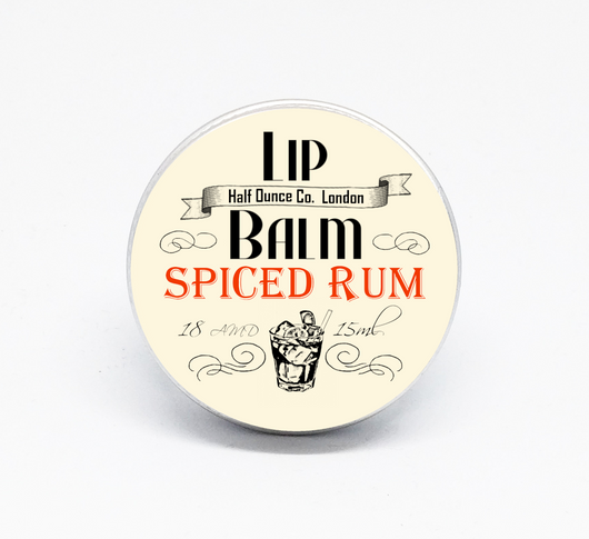 Spiced Rum Lip Balm, Vegan Friendly