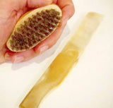 Ox Horn Beard Comb and Boar Bristle Beard Brush by The Revered Beard