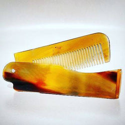Folding Ox Horn Beard Comb by The Revered Beard
