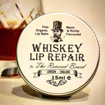 Whiskey Lip Balm by The Revered Beard