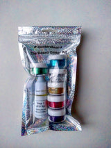 #Glitterbeard, Biodegradable Beard Glitter Kit. 6 Colour Set