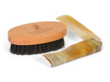 Beard Brush and Moustache Comb by The Revered Beard
