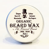 Organic Moustache Wax by The Revered Beard